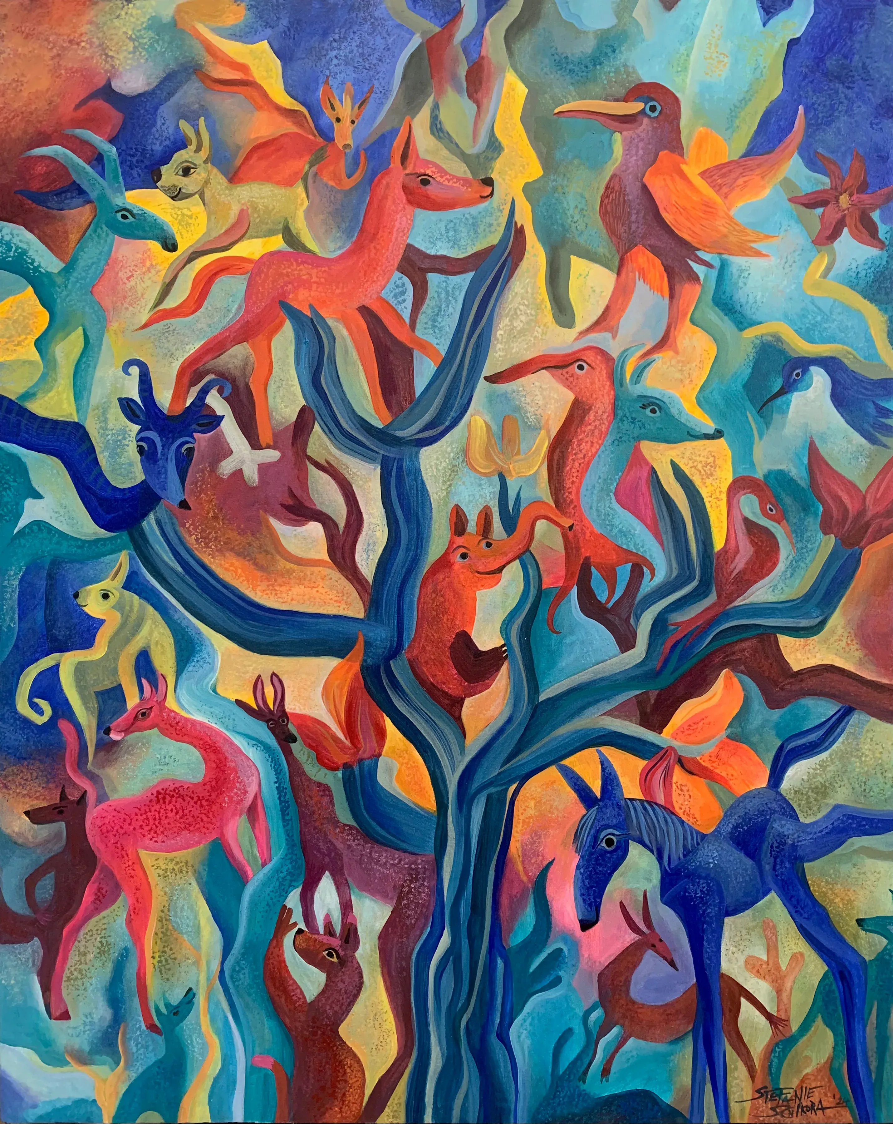 Árbol habitado