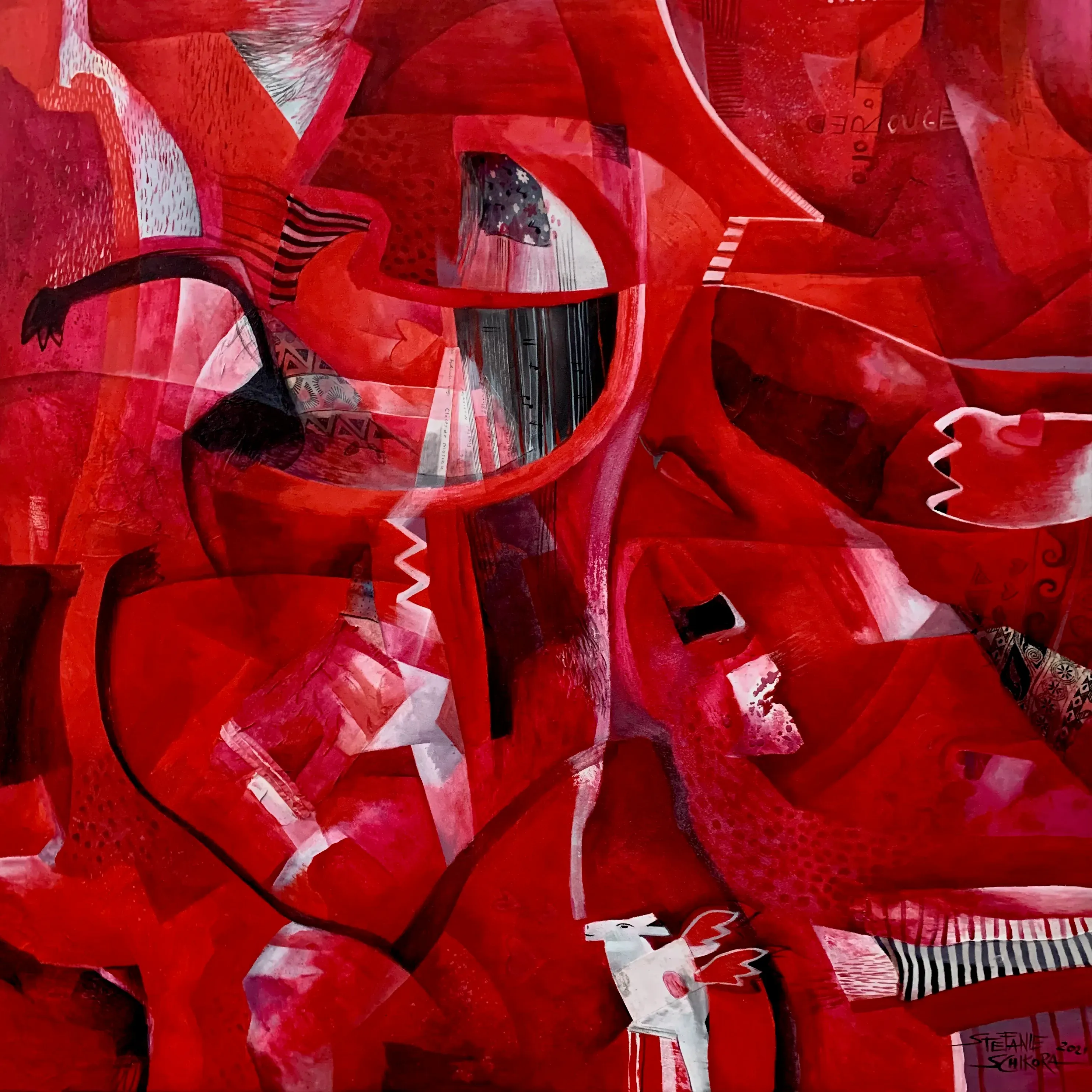 Red has many colors