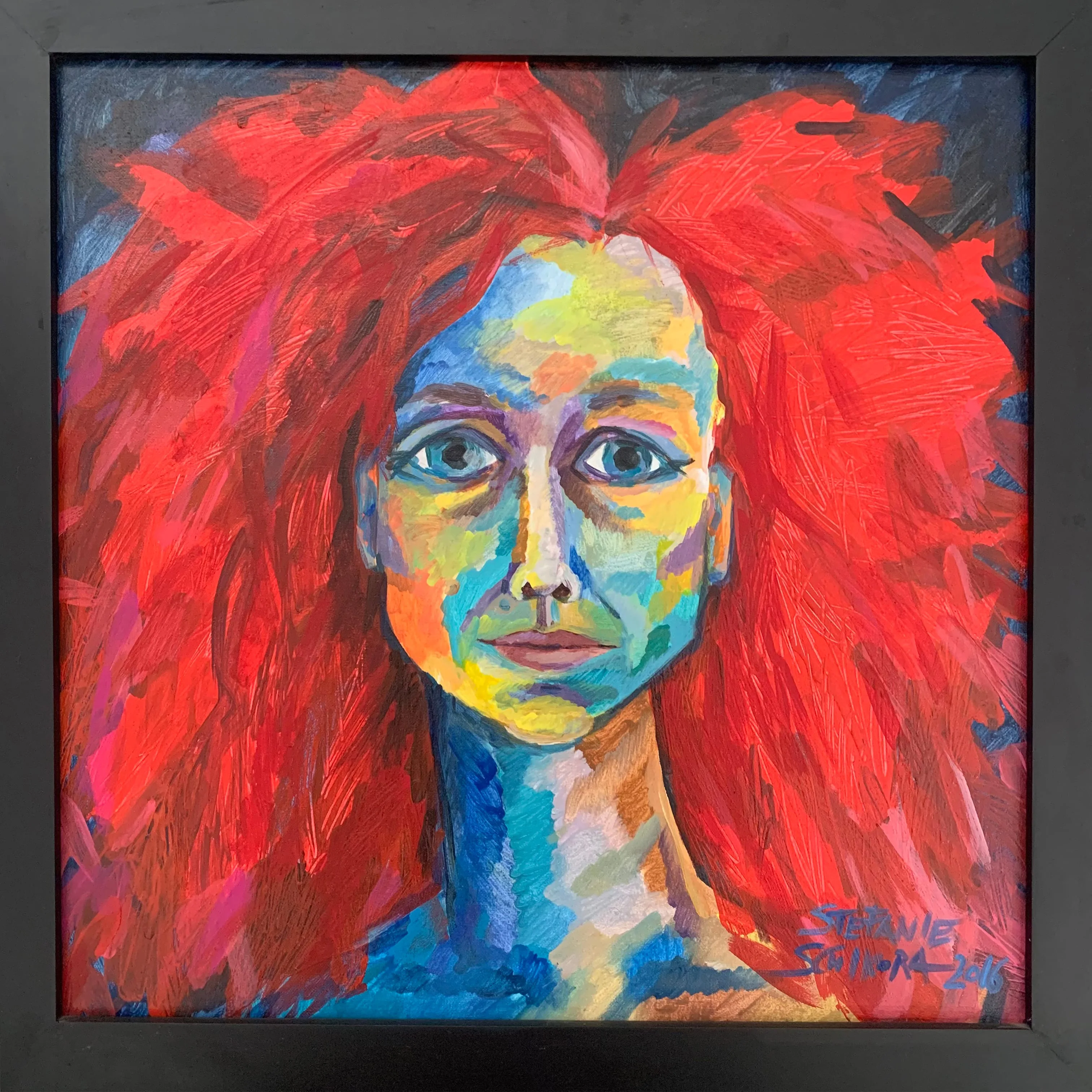 Auto-retrato – soy colores